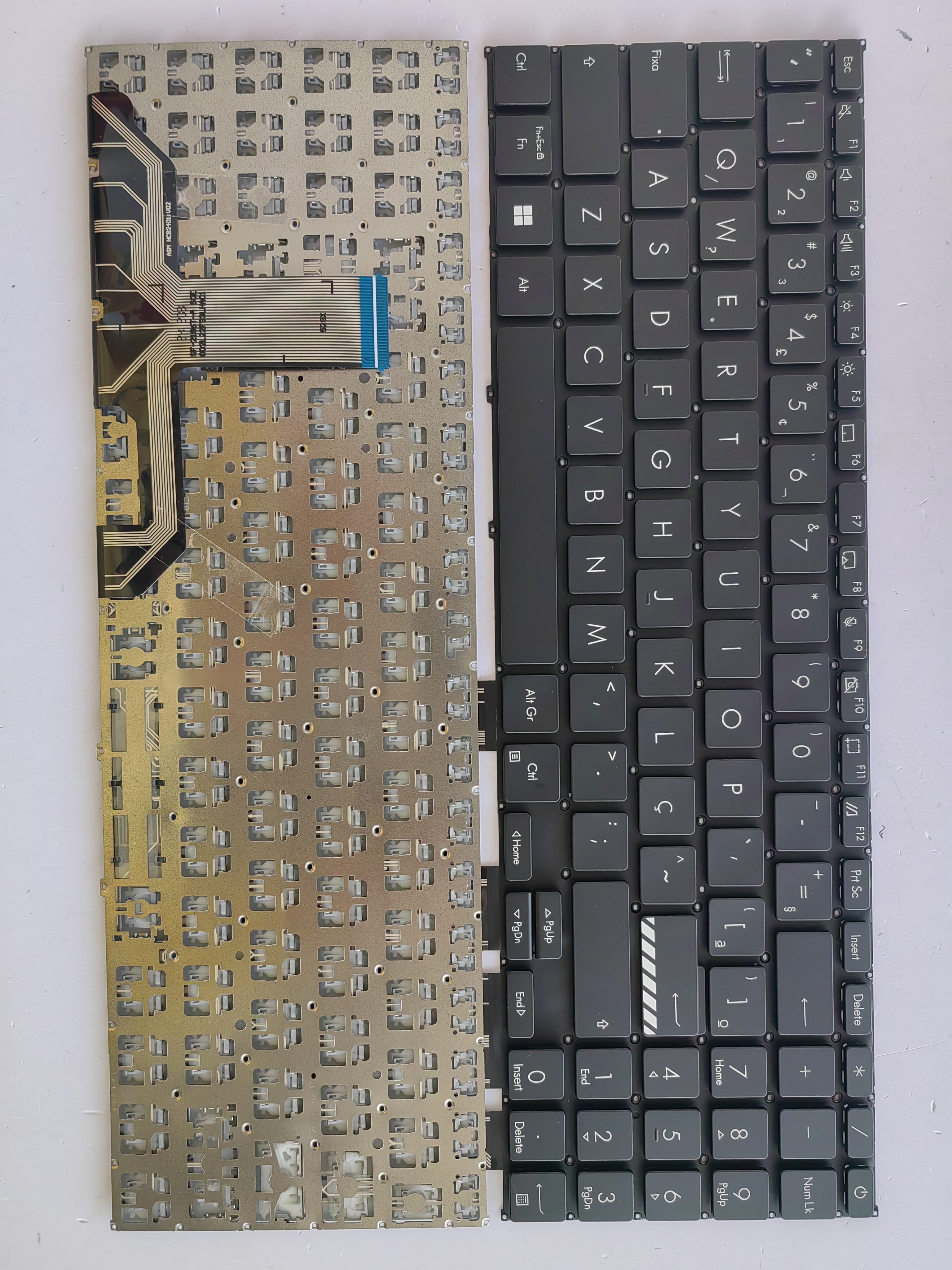 Picture of New Replacement Laptop Keyboard For ASUS X1502/X1503/X1603/M1503/M1603 small carriage return BLACK (OEM) BR Layout